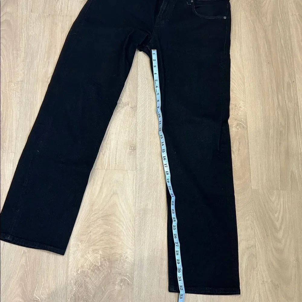 7 For All Mankind Straight Cut Dark Wash Men’s Jeans, Size 34x32 - Picture 6 of 6